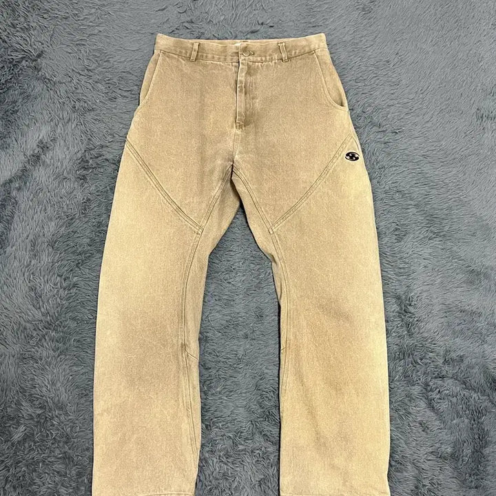[BUNJANG] Sansan Gear Brown Denim Pants (30-31 Waist) / 산산기어 브라운 데님팬츠 허리30-31