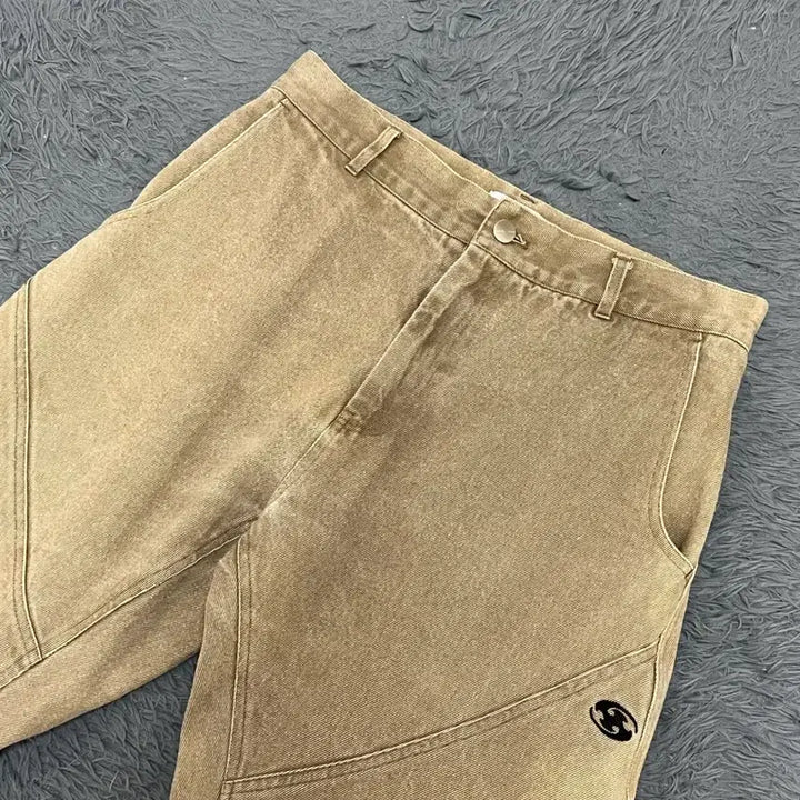 [BUNJANG] Sansan Gear Brown Denim Pants (30-31 Waist) / 산산기어 브라운 데님팬츠 허리30-31