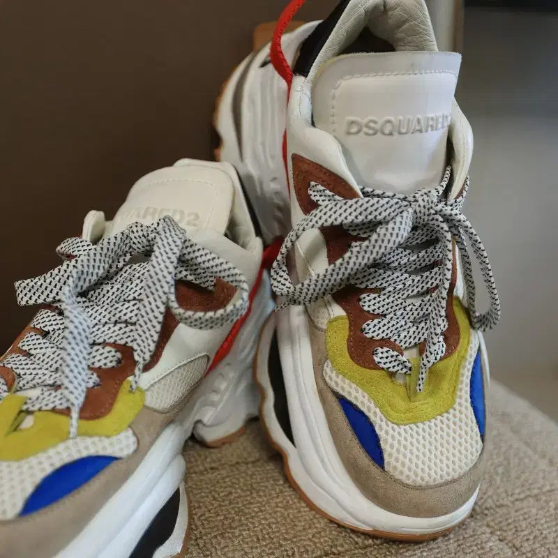 [BUNJANG] DSQUARED2 6cm Height Increasing Sneakers / 묵직하게 올려주는 6cm 디스퀘어드2  40