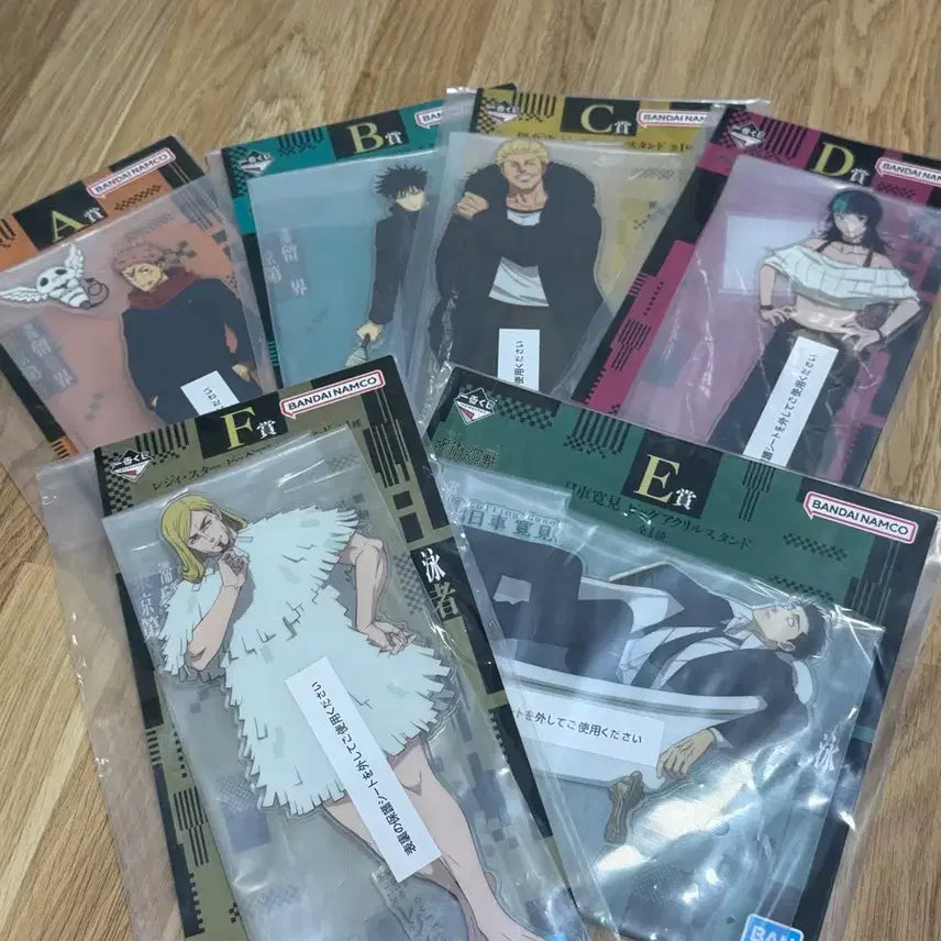 [BUNJANG] Demon Slayer: Mugen Train Acrylic Full Set (Sealed) / 미개봉 현물 택포5.7) 사멸회유2 아크릴 풀세트