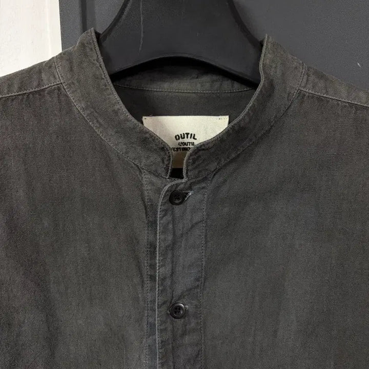 [BUNJANG] Outil Double Pocket Washed Shirt Size 4 / Outil 우틸 더블 포켓 워시드 셔츠 4