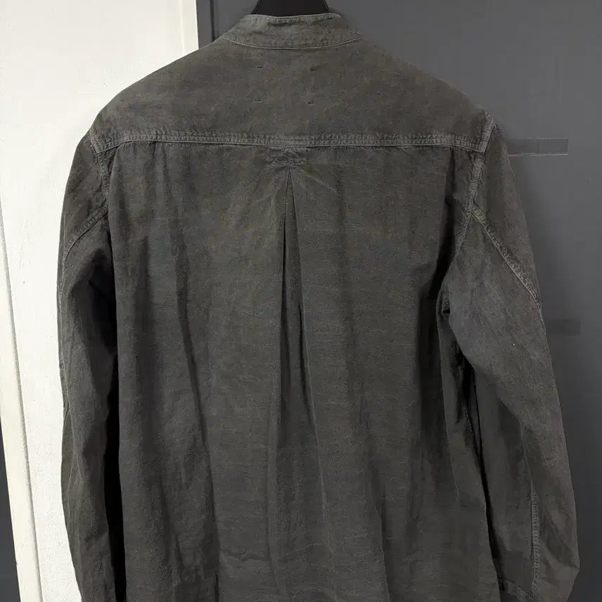 [BUNJANG] Outil Double Pocket Washed Shirt Size 4 / Outil 우틸 더블 포켓 워시드 셔츠 4