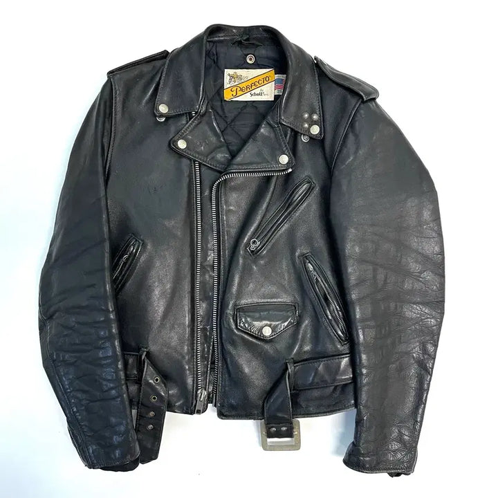 [BUNJANG] Schott Perfecto 618 Vintage Rider Jacket / schott 빈티지 퍼펙토 618 라이더 자켓 36