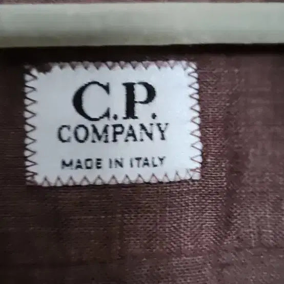 [BUNJANG] CP Company Brown 100% Linen Shirt / CP 컴퍼니 브라운 린넨 100% 셔츠