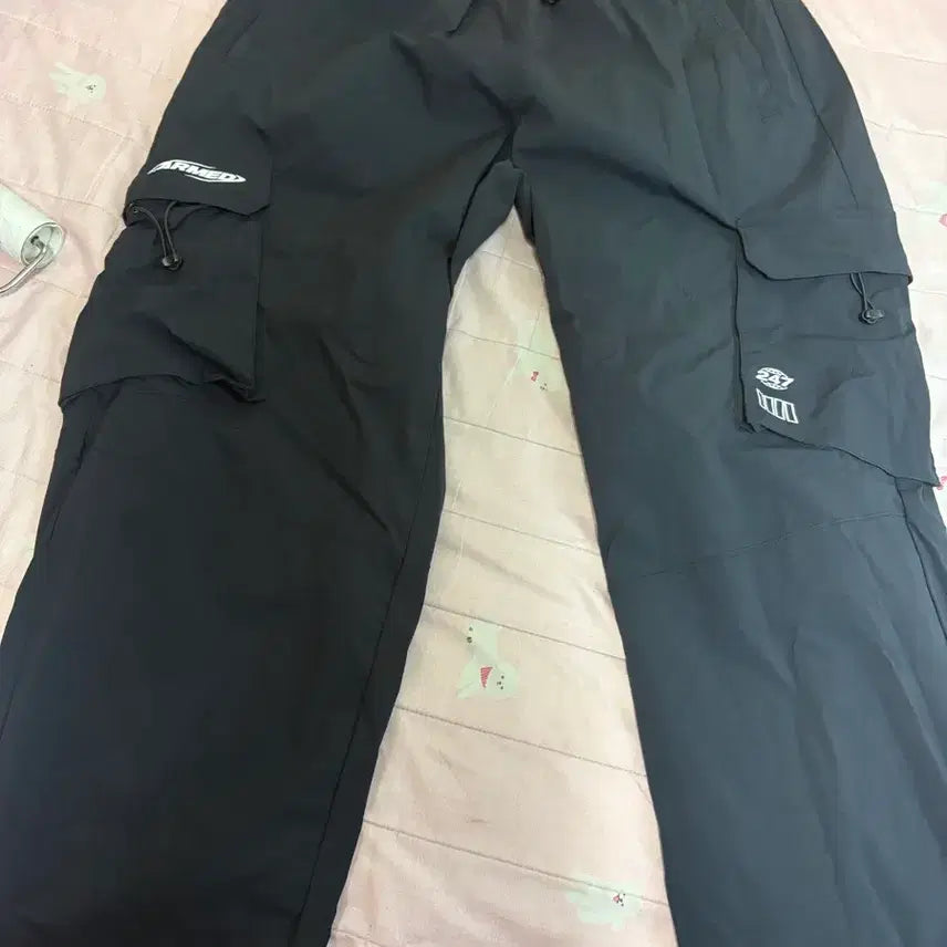 [BUNJANG] Muscle Armed Cargo Training Pants Black XL / 머슬암드 팬츠