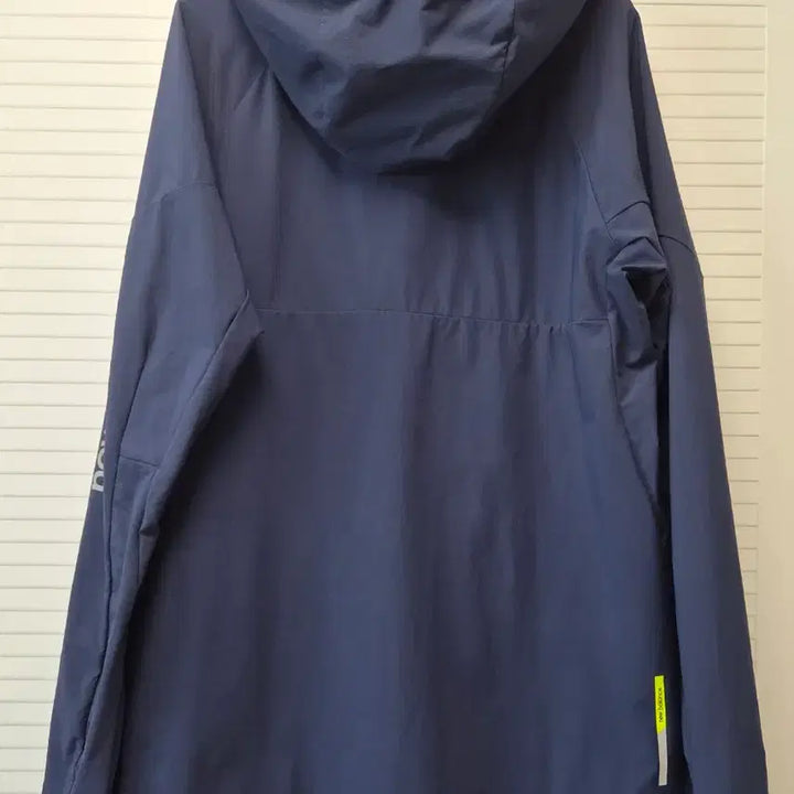 [BUNJANG] New Balance Navy Hooded Windbreaker Jacket - Size L / 뉴발란스 네이비 후드 방풍 바람막이 자켓 L사이즈