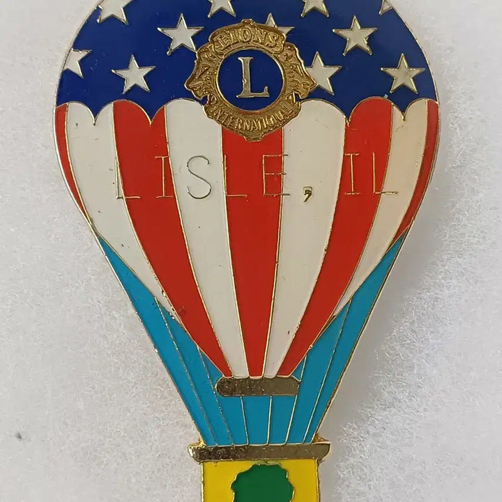 [BUNJANG] Vintage International Lions Clubs Commemorative Badge Set (5 Pieces) / 2.빈티지 수집품 국제 라이온스 클럽 기념품 뱃지 5P