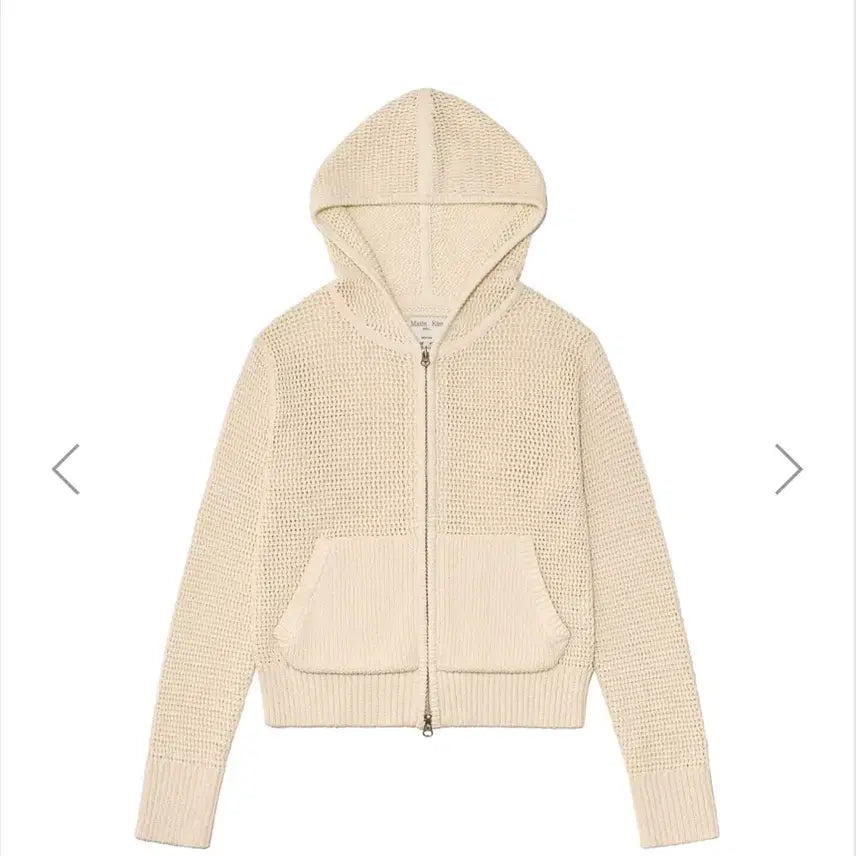 [BUNJANG] Matin Kim Mesh Knit Zip-Up Hoodie / 마뗑킴 matin kim 메쉬 니트 집업 MESH KNIT HOODY