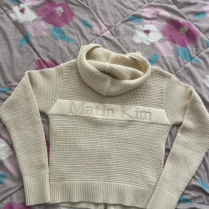 [BUNJANG] Matin Kim Mesh Knit Zip-Up Hoodie / 마뗑킴 matin kim 메쉬 니트 집업 MESH KNIT HOODY