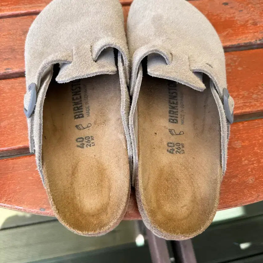 [SOLD OUT] 버켄스탁 스웨이드 40(260)