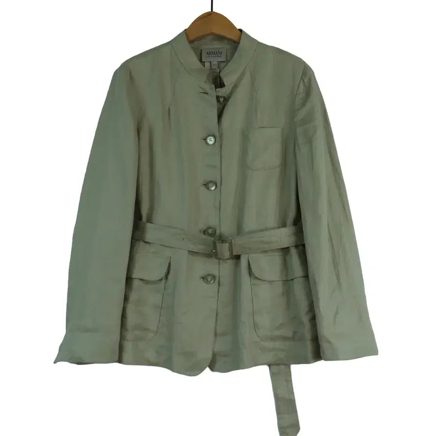 [BUNJANG] Giorgio Armani 100% Linen Jacket Beige Women&