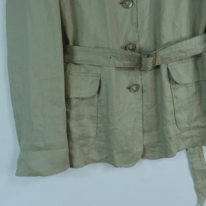 [BUNJANG] Giorgio Armani 100% Linen Jacket Beige Women&