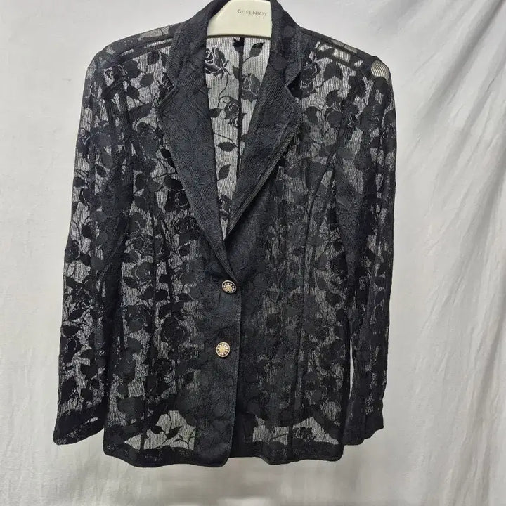 [SOLD OUT] 블랙 레이스 플라워 자켓 88