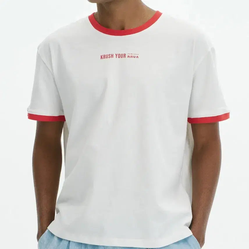 [BUNJANG] Crux Ringer Short-Sleeve T-Shirt / 크럭시 링거 반팔 티셔츠 새제품 싸게 팔아요
