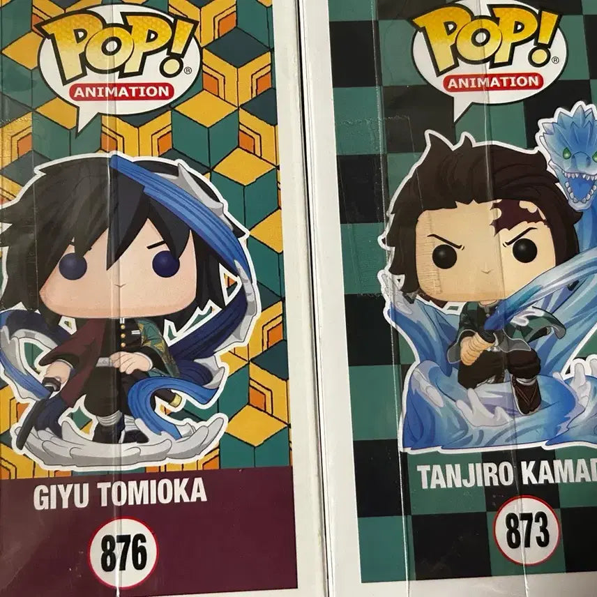 [BUNJANG] Demon Slayer Giyu / Tanjiro POP Up Parade Figure Set (Sealed) / (미개봉)귀멸의칼날 기유 / 탄지로 POP moment 피규어 세트