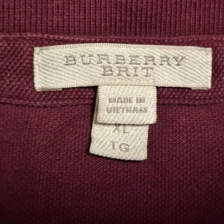 [BUNJANG] Burberry Golf Luxury Short Sleeve T-Shirt / (전투용) 버버리 골프 럭셔리 반팔 티셔츠 105