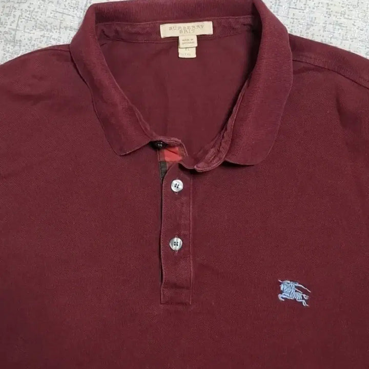 [BUNJANG] Burberry Golf Luxury Short Sleeve T-Shirt / (전투용) 버버리 골프 럭셔리 반팔 티셔츠 105