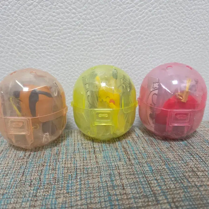 [BUNJANG] Pokemon Flat Mascot Gacha Keychain Set Pikachu Dedenne Elekid / 포켓몬스터 납작마스코트 가챠 키링 피카츄 데덴네 찌리리공