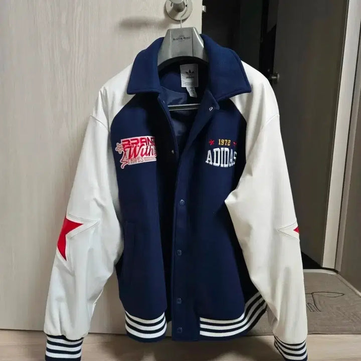 [BUNJANG] Adidas BB Retro Street Varsity Jacket JN0775 / 아디다스 BB레트로 스트리트  바시티JN0775