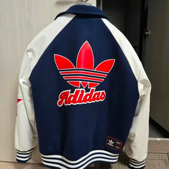 [BUNJANG] Adidas BB Retro Street Varsity Jacket JN0775 / 아디다스 BB레트로 스트리트  바시티JN0775