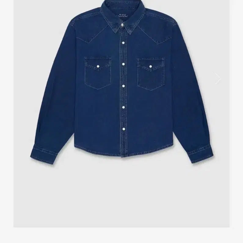 [SOLD OUT] 얼바닉30 Indigo Western Shirt 웨스턴 셔츠