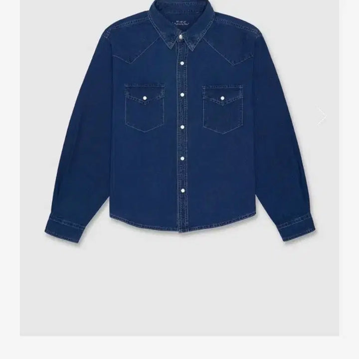 [SOLD OUT] 얼바닉30 Indigo Western Shirt 웨스턴 셔츠