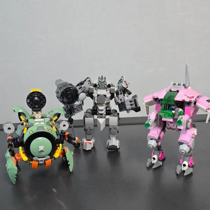 [BUNJANG] LEGO Overwatch D.Va Reinhardt Wrecking Ball Bundle Set / 정품 레고 오버워치 디바 라인하르트 레킹볼 일괄 판매