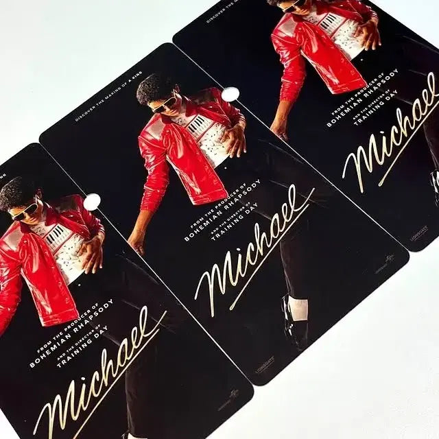 [BUNJANG] Michael Movie Special Ticket Set (2 Types) / 2종 1세트) 마이클 스페셜티켓 씨네큐 특전 굿즈