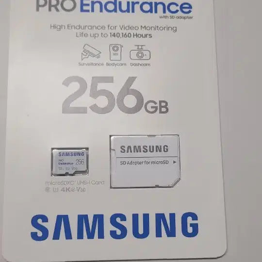[SOLD OUT] 삼성 Pro Endurance 256GB MicroSD 신품