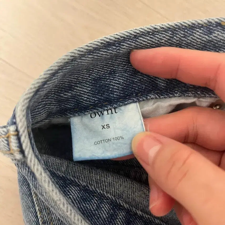 [BUNJANG] ONT Essential Denim Pants XS / 온트 에센셜 데님xs