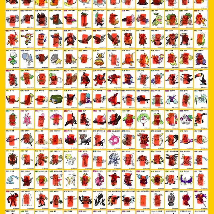 [BUNJANG] Pokemon Sticker Series 4 Bundle Set (136 Stickers) / 포켓몬띠부씰 시즌4 미개봉