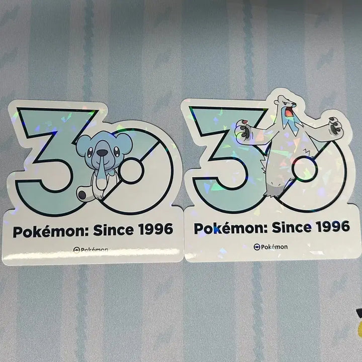 [BUNJANG] Pokemon 30th Anniversary Sticker Set: JIRIFU, OGERPON, Scorbunny, Regieleki / [포켓몬 30주년 기념 스티커]코고미, 툰베어