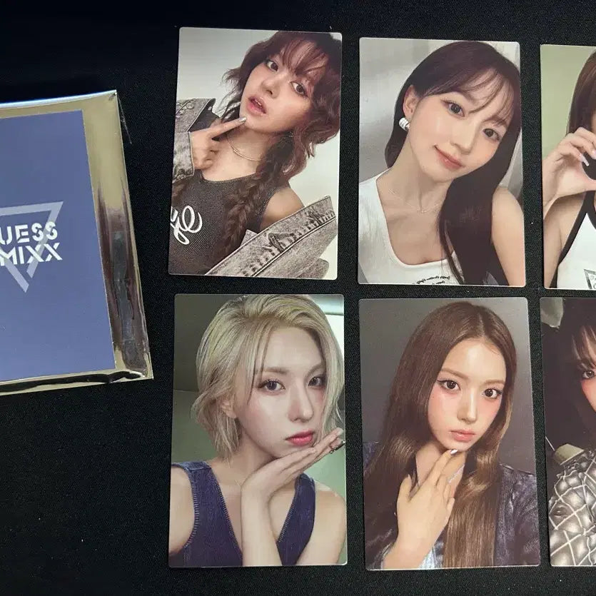 [BUNJANG] NMIXX Guess Popup Lucky Draw Photocard Message / 엔믹스 더현대 게스 팝업 특전 럭드 포카 메시지