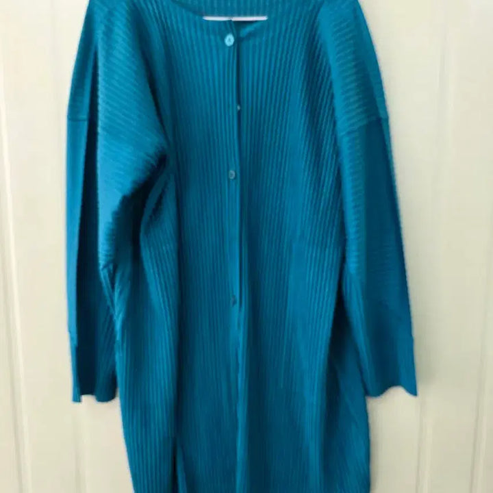 [BUNJANG] Issey Miyake Me Pleats Cardigan Green / 이세이미야케 me 플리츠 가디건 그린