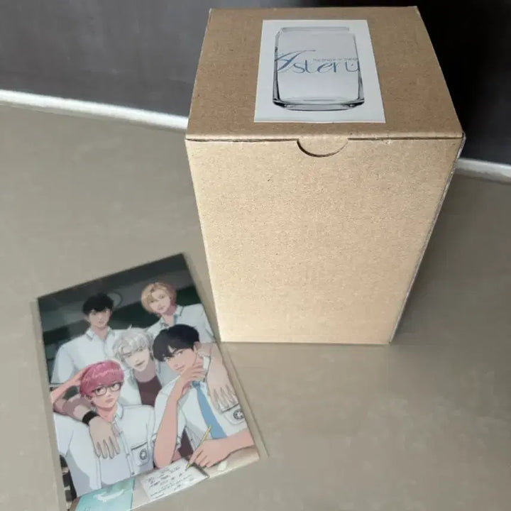 [BUNJANG] PLAVE Noah Lucky Draw Glass Cup, Big Photocard Bundle Set / (일괄)플레이브 애니플러스 노아 특전 유리컵,빅포카