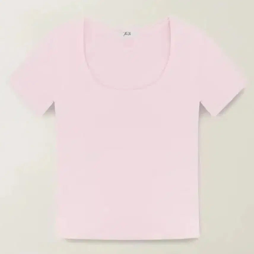[BUNJANG] Dirtyst Dentee Pink Basic Dent Short Sleeve T-Shirt / 더티스 덴트티 핑크 basic dent short sleeve
