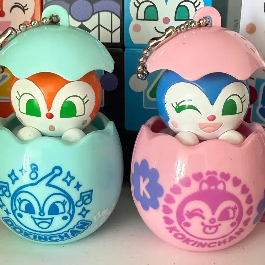 [BUNJANG] Anpanman Rattling Egg Gacha Bundle Set / 호빵맨) 딸랑이, 짤랑이 달걀 가챠(일괄)