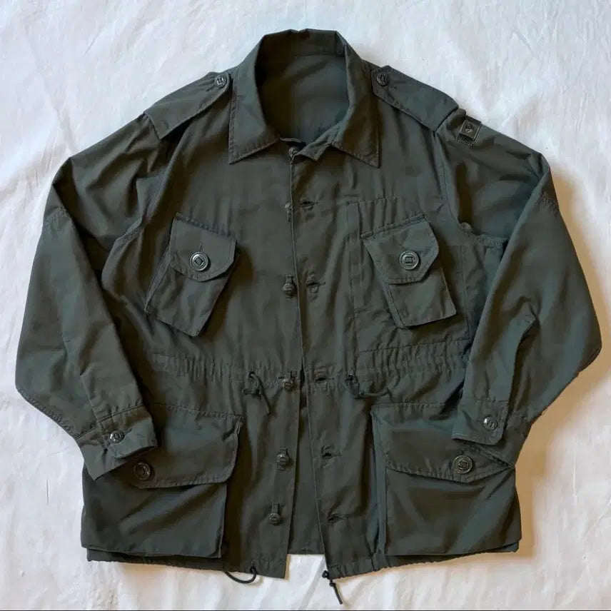 [BUNJANG] Canadian Military Deadstock 90s MK-II Lightweight Combat Jacket / [100-102] 데드스탁 90s 캐나다군 MK-ll L/W 컴뱃 자켓