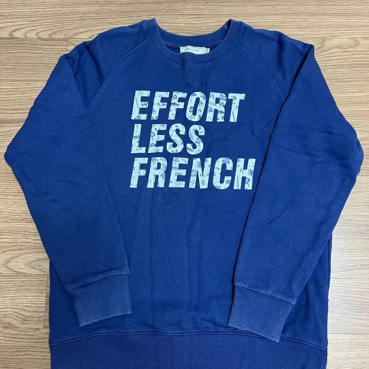 [BUNJANG] Maison Kitsuné Navy Sweatshirt / 메종키츠네 네이비 맨투맨