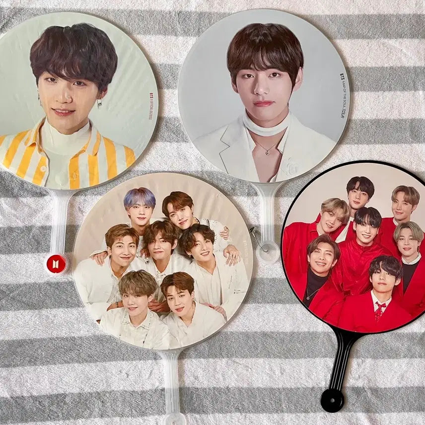 [BUNJANG] BTS Love Yourself, MOTS Tour, MOTS One Uchiwa Bundle Set / BTS 우치와 일괄