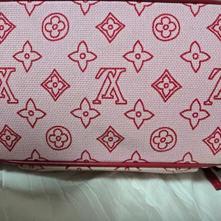 [BUNJANG] Louis Vuitton Pink Monogram Cabas PM Tote Bag / 루이비통 핑크 모노그램 카바 PM 토트백