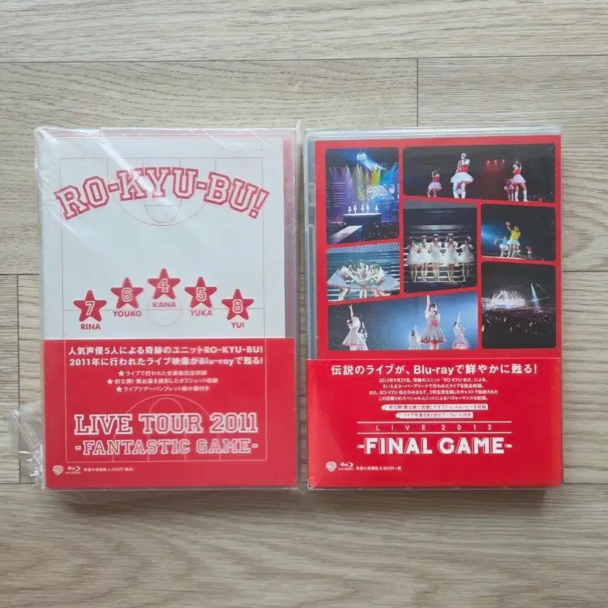 [BUNJANG] RO-KYU-BU! Live Tour Blu-ray Bundle Set / RO KYU BU 라이브 투어 블루레이 일괄
