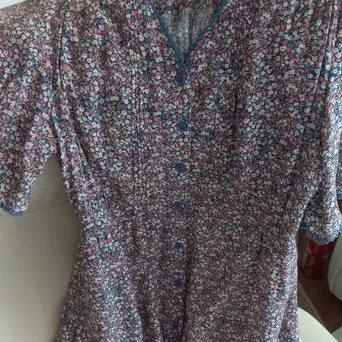 [BUNJANG] Thursday Island V-Neck Robe Dress T254AOP672W / 써스데이아일랜드 v넥 로브원피스T254AOP672W