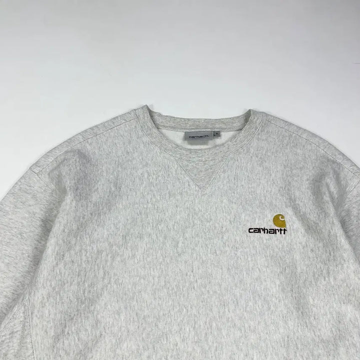 [BUNJANG] Carhartt WIP Classic Sweatshirt Oatmeal XL / (XL) 칼하트 wip 클래식 스웻셔츠 맨투맨 오트밀