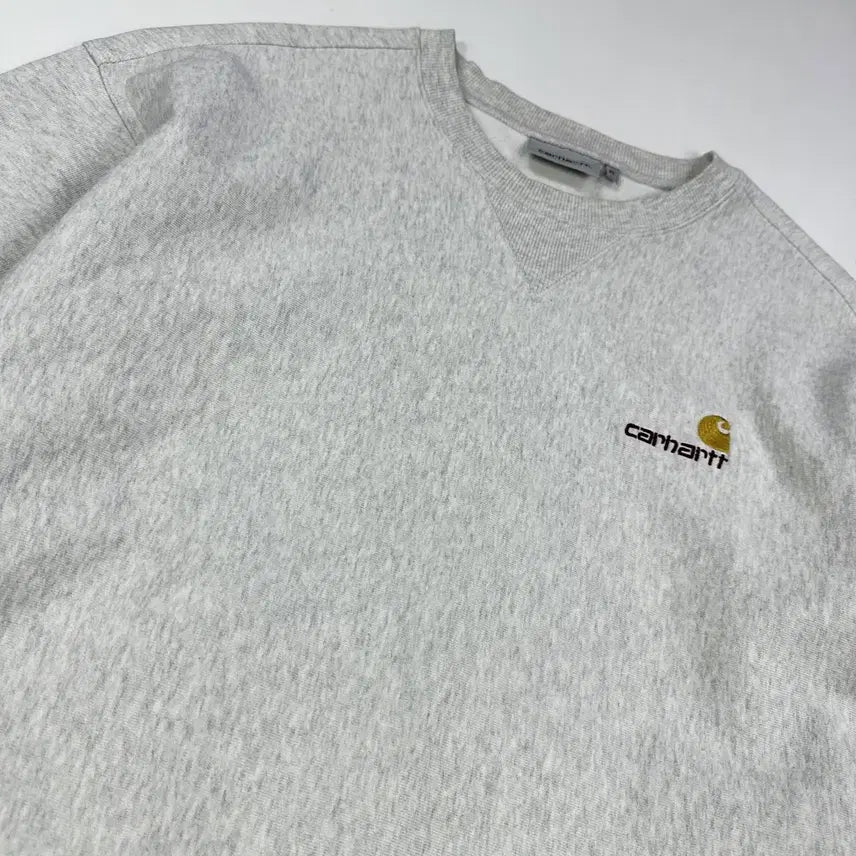 [BUNJANG] Carhartt WIP Classic Sweatshirt Oatmeal XL / (XL) 칼하트 wip 클래식 스웻셔츠 맨투맨 오트밀