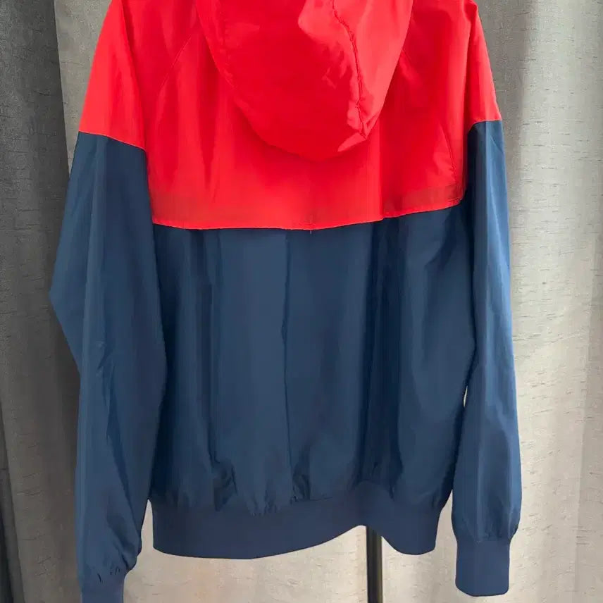 [BUNJANG] Nike Windrunner Jacket Red/Navy (M) / 나이키 윈드러너 바람막이 자켓 M 레드/네이비