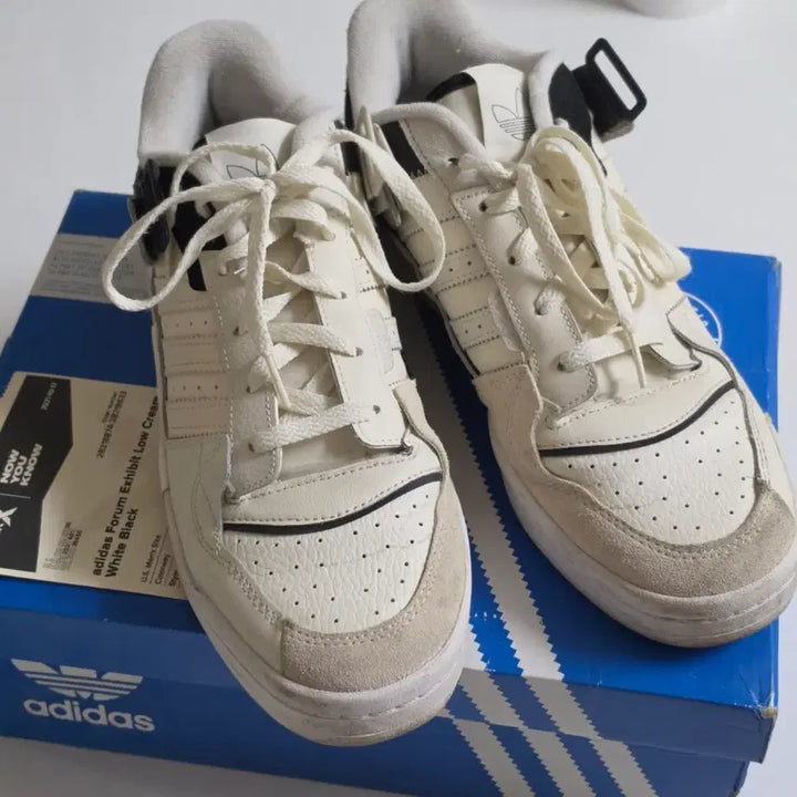 [BUNJANG] Adidas Forum Exhibit Low Cream White / 아디다스 포럼 Exhibit 엑지빗