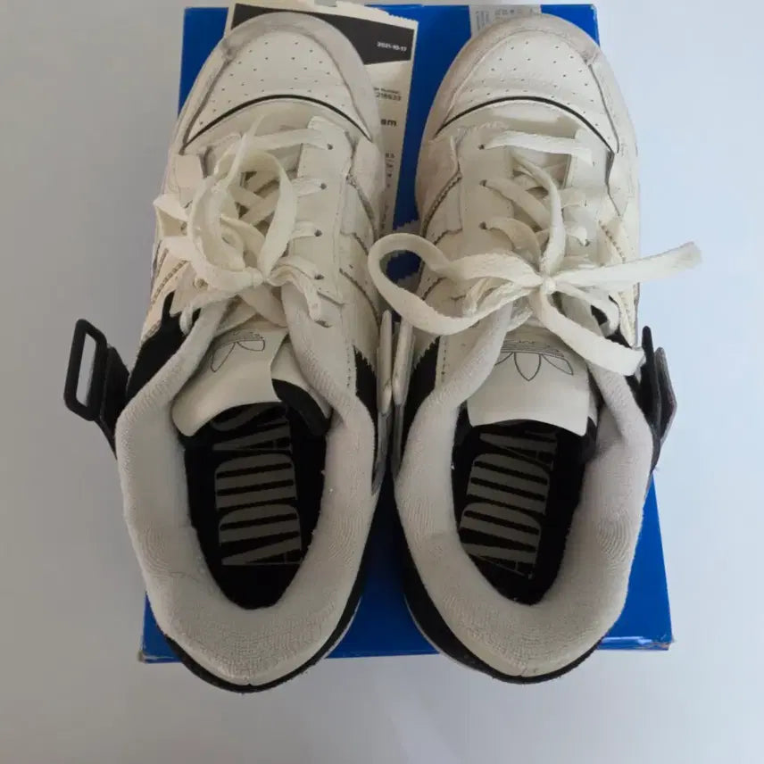 [BUNJANG] Adidas Forum Exhibit Low Cream White / 아디다스 포럼 Exhibit 엑지빗