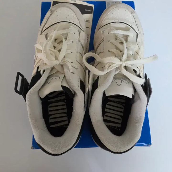 [BUNJANG] Adidas Forum Exhibit Low Cream White / 아디다스 포럼 Exhibit 엑지빗