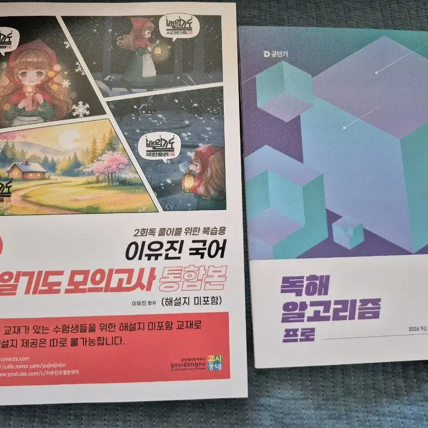 [BUNJANG] Lee Yoo-jin 100-Day Prayer Mock Exam Integrated Edition / Reading Comprehension Algorithm Pro / 이유진 백일기도 모의고사 통합본/독해 알고리즘 프로